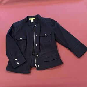 Sigrid Olsen Black Jacket
